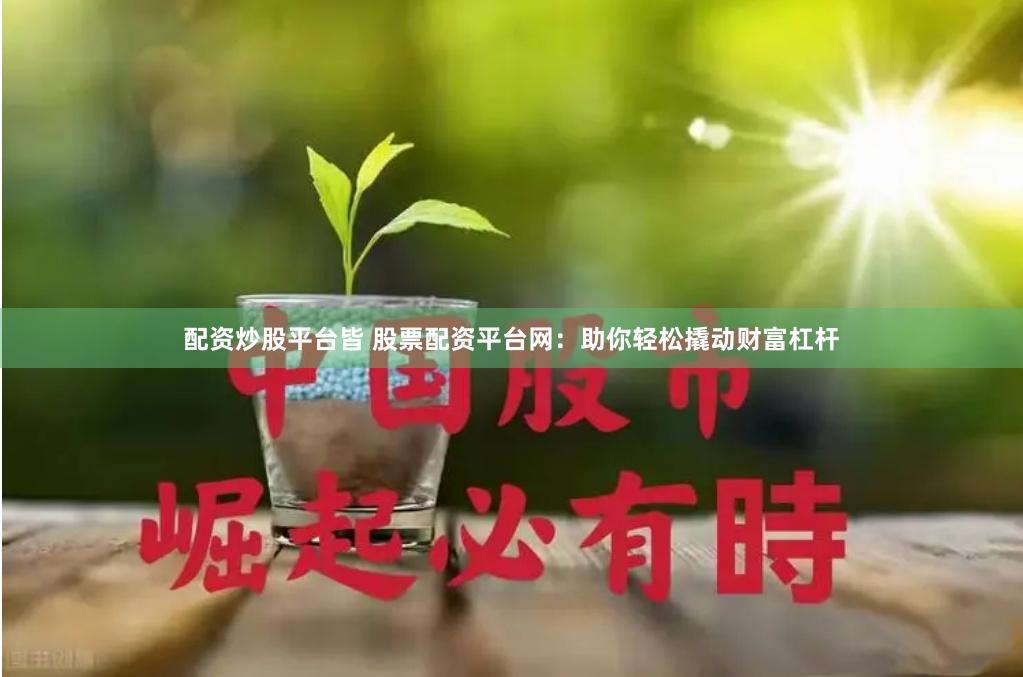 配资炒股平台皆 股票配资平台网：助你轻松撬动财富杠杆